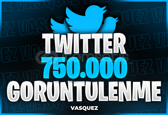 ⭐Twitter 750.000 Görüntülenme ⭐ ⭐Twitter 750.000 Görüntülenme ⭐