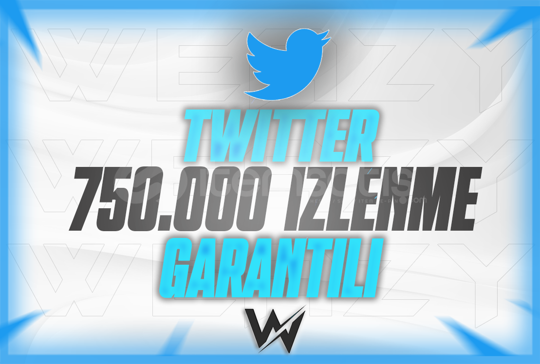 ⭐TWİTTER 750.000 İZLENME (GARANTİLİ)⭐ ⭐TWİTTER 750.000 İZLENME (GARANTİLİ)⭐