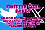 ⚡TWİTTER | BÜTÇE DOSTU ÖZEL PAKET