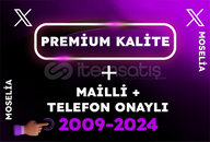 Twitter Eski Tarihli Hesap Mailli (2009-2024) Twitter Eski Tarihli Hesap Mailli (2009-2024)