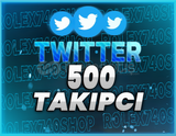 Twitter Garanti 500 Takipçi