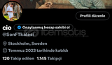Twitter Hesap satışı