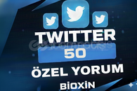 Twitter Ömür Boyu Garantili 50 Özel Yorum Twitter Ömür Boyu Garantili 50 Özel Yorum