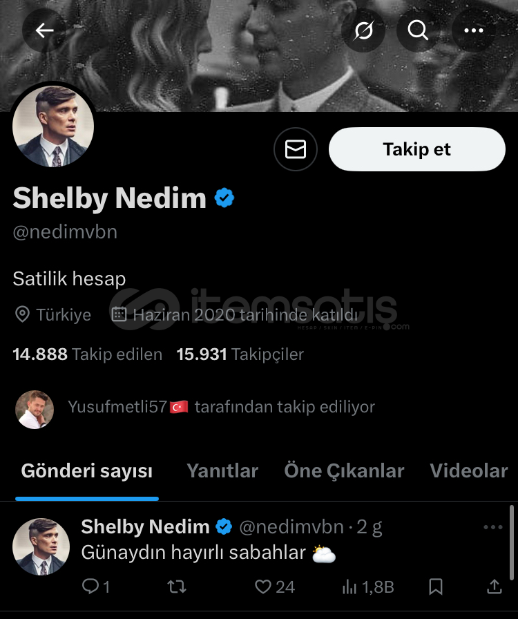 Twitter Satılık Mavi tikli Hesabım  Twitter Satılık Mavi tikli Hesabım