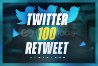 ✨Twitter (X) | 100 Retweet | Garantili✨