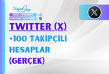 Twitter(X) +100 Takipçili Hesaplar