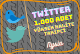 Twitter X - 1.000 Adet Yüksek Kalite Takipçi ⭐