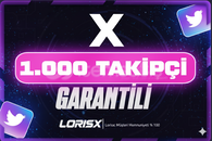 ⭐️Twitter (X) 1000 TAKİPÇİ⭐️