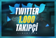 ✨Twitter (X) | 1000 Takipçi | Garantili✨