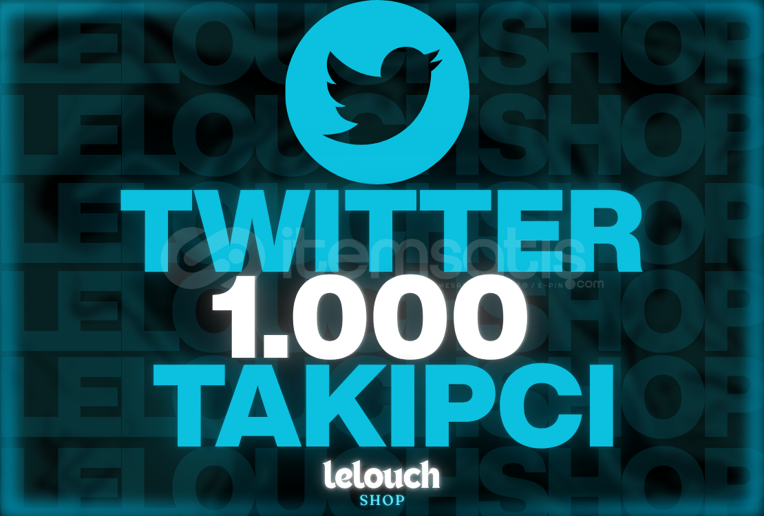 TWİTTER(X) 1.000 Takipçi Paketi TWİTTER(X) 1.000 Takipçi Paketi