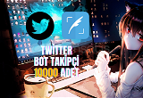 Twitter X - 10.000 Adet Bot Takipçi⭐
