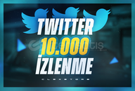 ✨Twitter (X) | 10000 İzlenme | Garantili✨