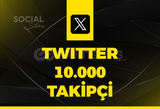 Twitter (X) 10.000 Takipçi - Garantili