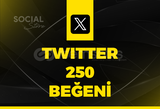 Twitter (X) 250 Beğeni - Anlık Teslim