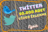 Twitter X - 50.000 Adet Video İzlenmesi ⭐