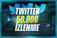 ✨Twitter (X) | 50000 İzlenme | Garantili✨