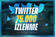 ✨Twitter (X) | 75000 İzlenme | Garantili✨