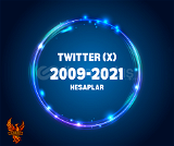 Twitter (X) Eski Tarihli Hesaplar | 2009-2021