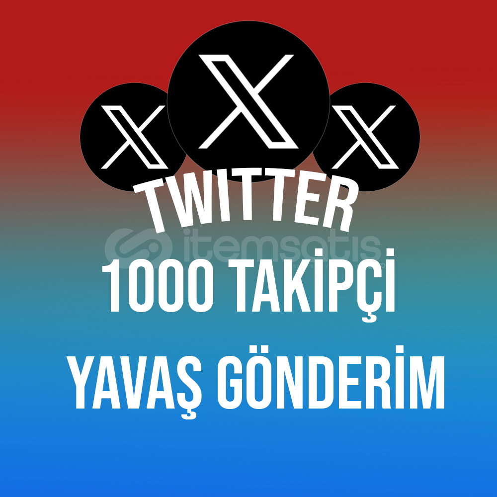Twitter | Yavaş Gönderim | 1000 Takipçi Twitter | Yavaş Gönderim | 1000 Takipçi