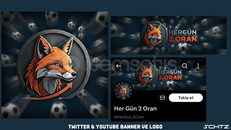 TWİTTER & YOUTUBE LOGO VE BANNER TASARIMI