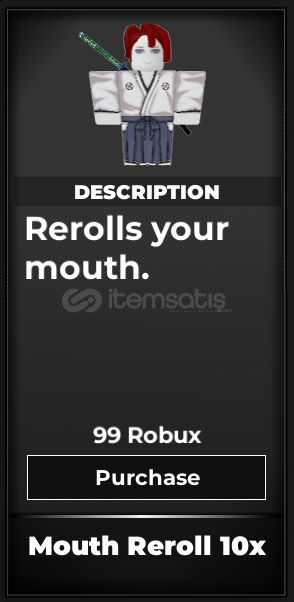 Type Soul Mouth Reroll 10x Type Soul Mouth Reroll 10x
