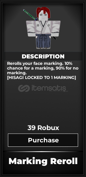 Type Soul Marking Reroll 5x Type Soul Marking Reroll 5x
