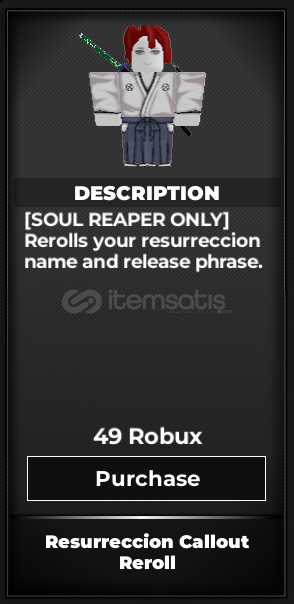 Type Soul Resurreccion Callout Reroll Type Soul Resurreccion Callout Reroll