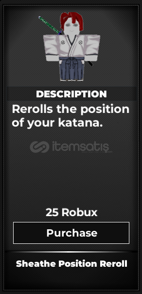 Type Soul Sheathe Position Reroll Type Soul Sheathe Position Reroll