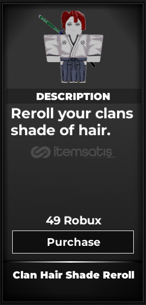 Type Soul Clan Hair Shade Reroll Type Soul Clan Hair Shade Reroll