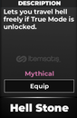 Type soul Hell stone