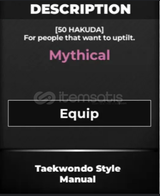 Type soul taekwando