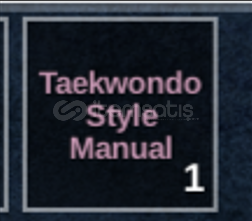 Type Souls Taekwondo Style Manual Type Souls Taekwondo Style Manual