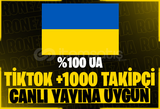 ( UA ) Tiktok +1K Takipçi Yayınlık Hesap