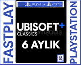 UBİSOFT 6 AYLIK + GARANTİ + DESTEK PS4/PS5