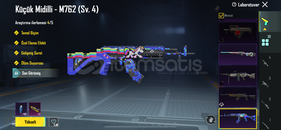 UC kısıtlamalı Pubg Hesabı