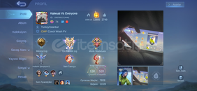 UÇAK ÇERÇEVELİ MLBB HESABI 