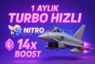 [UÇAK HIZINDA] 1 AYLIK 14X BOOST