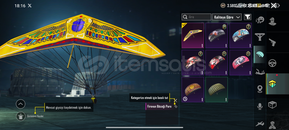 ÜÇGEN PARAŞÜT ve ALTIN RA SAVAŞÇISI SETİ ÜÇGEN PARAŞÜT ve ALTIN RA SAVAŞÇISI SETİ