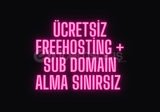 Ücretsiz FreeHosting + Sub Domain Alma Sınırsız