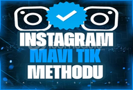 [ÜCRETSİZ]İNSTAGRAM MAVİ TİK METHODU