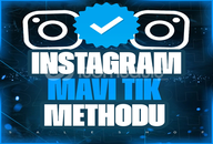 ✔️[ÜCRETSİZ] İNSTAGRAM MAVİ TİK METHODU✔️
