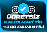 ÜCRETSİZ+KALICI MAVİ TİK ALMA %100