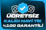 ⚡( ÜCRETSİZ+KALICI)⚡MAVİ TİK ALMA %100⚡