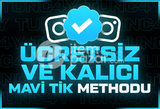 ÜCRETSİZ+KALICI MAVİ TİK ALMA %100