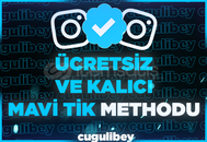 ⭐ [ÜCRETSİZ + KALICI] ⭐ MAVİ TİK ALMA METHODU