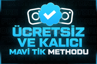 ⭐ÜCRETSİZ+KALICI MAVİ TİK ALMA METHODU⭐
