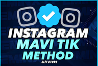 ⭐ [ÜCRETSİZ] + [KALICI] MAVİ TİK METHODU⭐