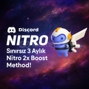 UCRETSIZ SINIRSIZ DİSCORD 3 AYLIK NİTRO METHOD!!