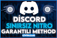 ⭐️ÜCRETSİZ SINIRSIZ DİSCORD NİTRO METHOD