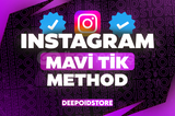 ✅ÜCRETSİZ VE KALICI 2 ADET MAVİ TİK METHODU ✅
